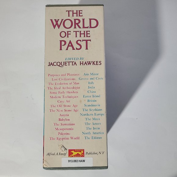 The World Of Past Jacquetta Hawkes 1963 Limited Hardcover Books w/ Slip Cover - Picture 6 of 11